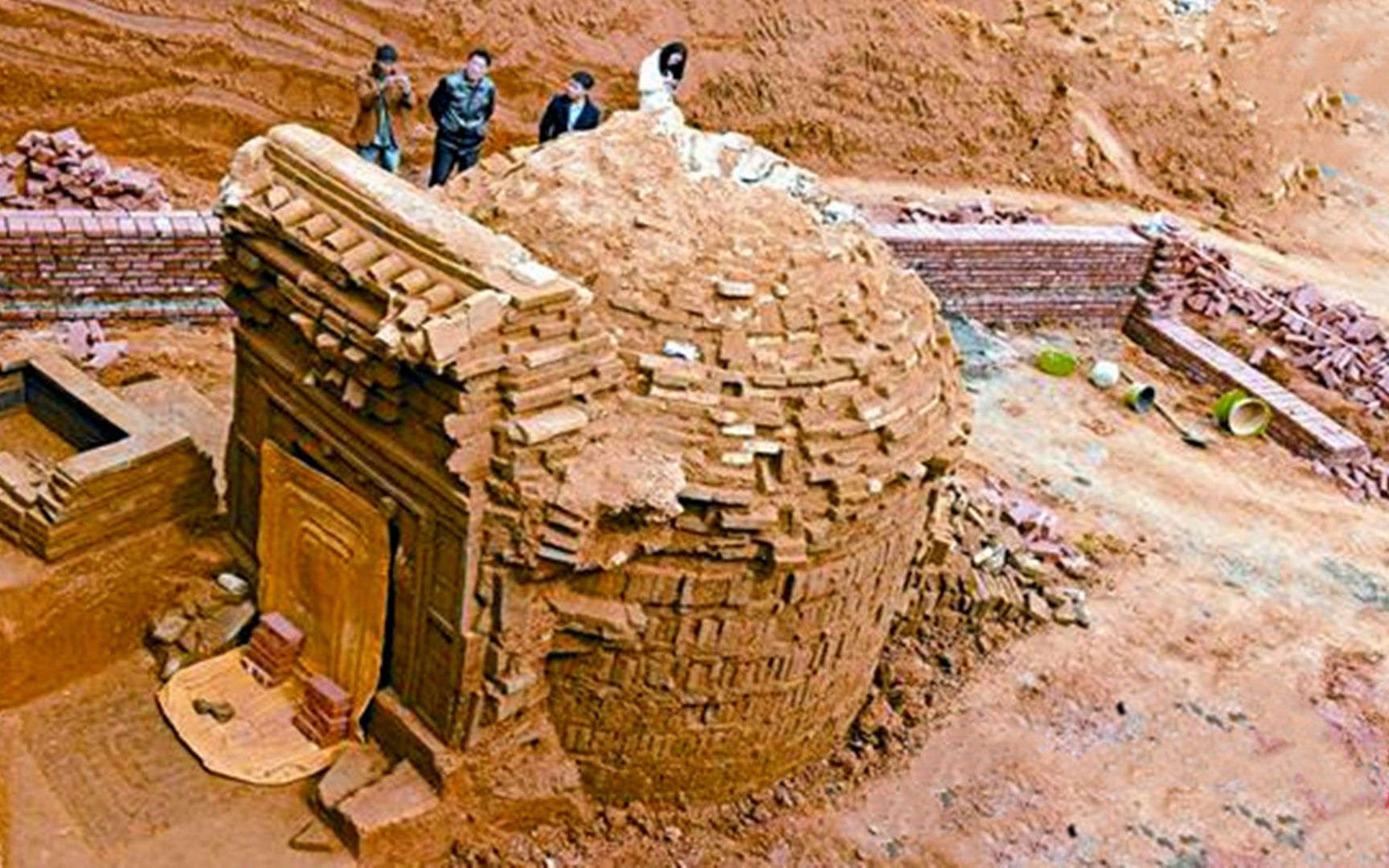 山西发现穆桂英墓,专家赶到后激动不已,印证了百年前的传说