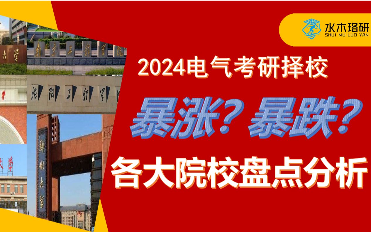 [图]23电气考研暴跌100分的学校和暴涨60分的学校都是谁，24电气考研该怎么办