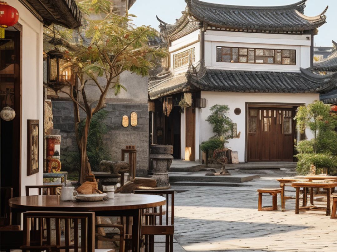 小镇民宿有自己独有的风味