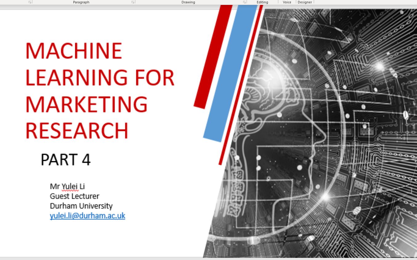 机器学习在营销研究中的运用 4 Machine Learning for Marketing Research  Part 4哔哩哔哩bilibili