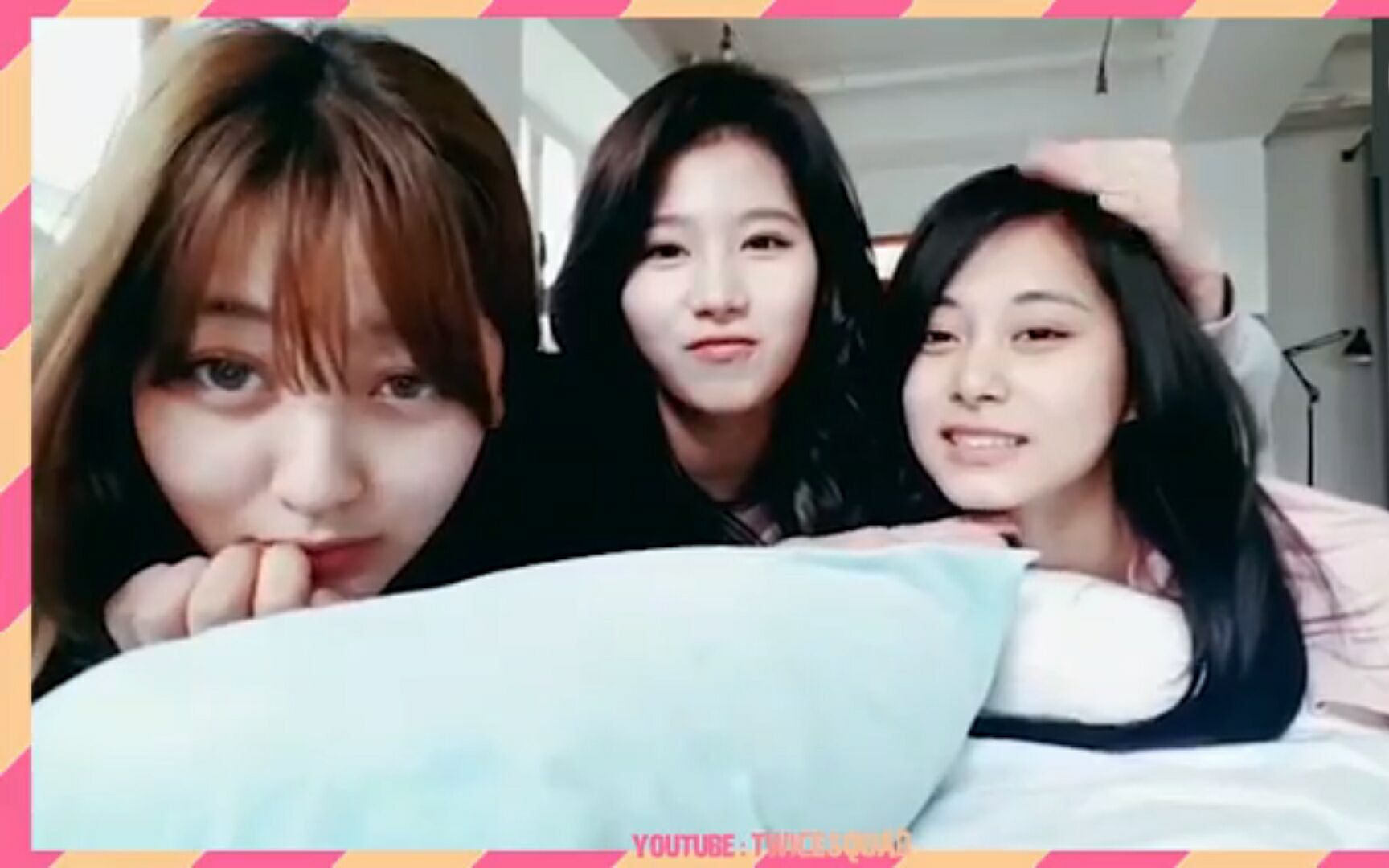 『twice』Sana Patting Tzuyu's Heat哔哩哔哩bilibili