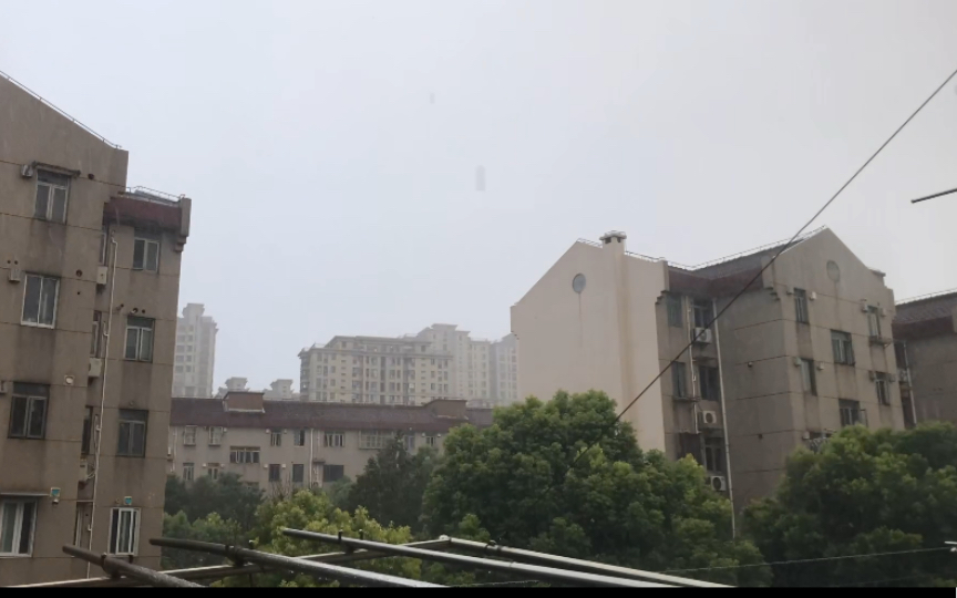 [图]【VLog】《窗外的天空 第七十七天》记录上海某一天，晴转雨又转晴的一天……