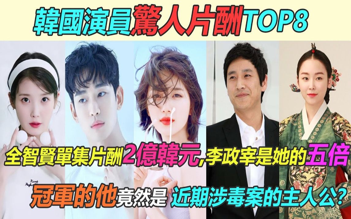 韩国艺人收入排行榜_韩剧演员惊人片酬TOP8!丁海寅排...