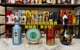 下载视频: 四款千元价格带的酱酒，如何选，多少钱？