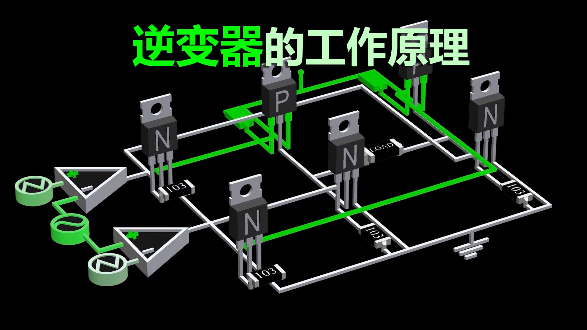 [图]直流电如何变成交流电？且看逆变器的工作原理