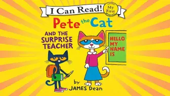 Pete the Cat and the Surprise Teacher | Animated Book | Read Aloud