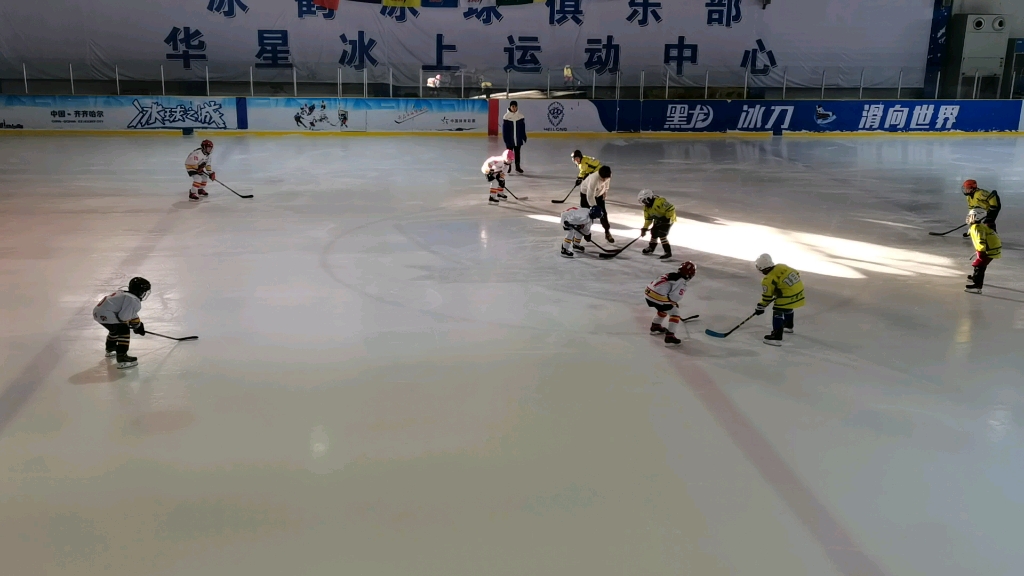 20211120 齐齐哈尔市龙沙小学 vs 永安小学 齐市u8冰球比赛哔哩哔哩bilibili