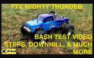 Video herunterladen: 【搬运】FTX Mighty Thunder 4x4 1:10 怪物卡车视频 - 瑞之浩