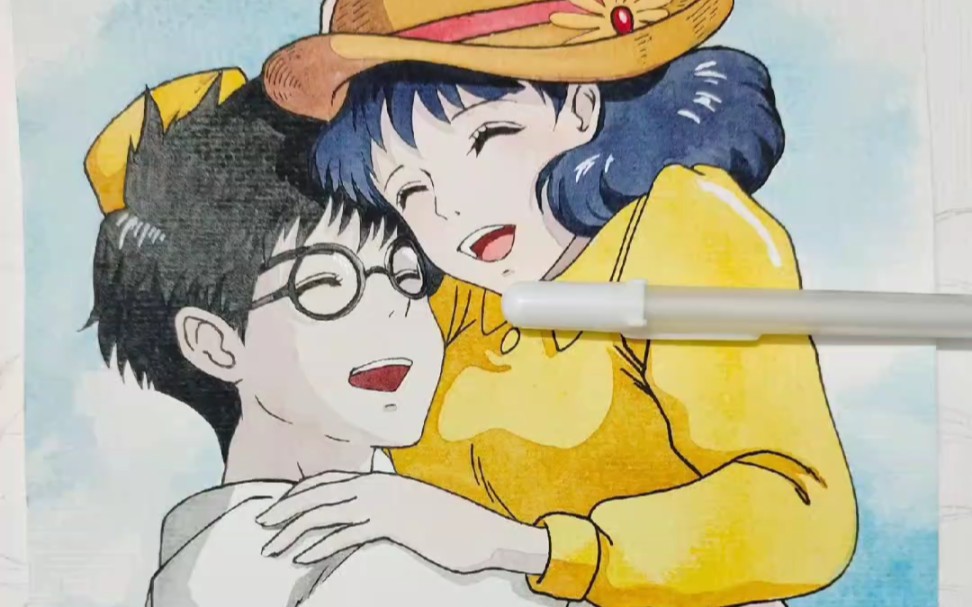 宫崎骏 起风了 手绘