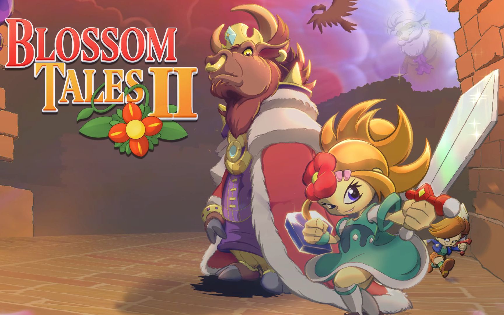 [图]《绽放传说2：米诺陶王子（Blossom Tales II: The Minotaur Prince）》P3 获得炸弹、铲子、鱼竿