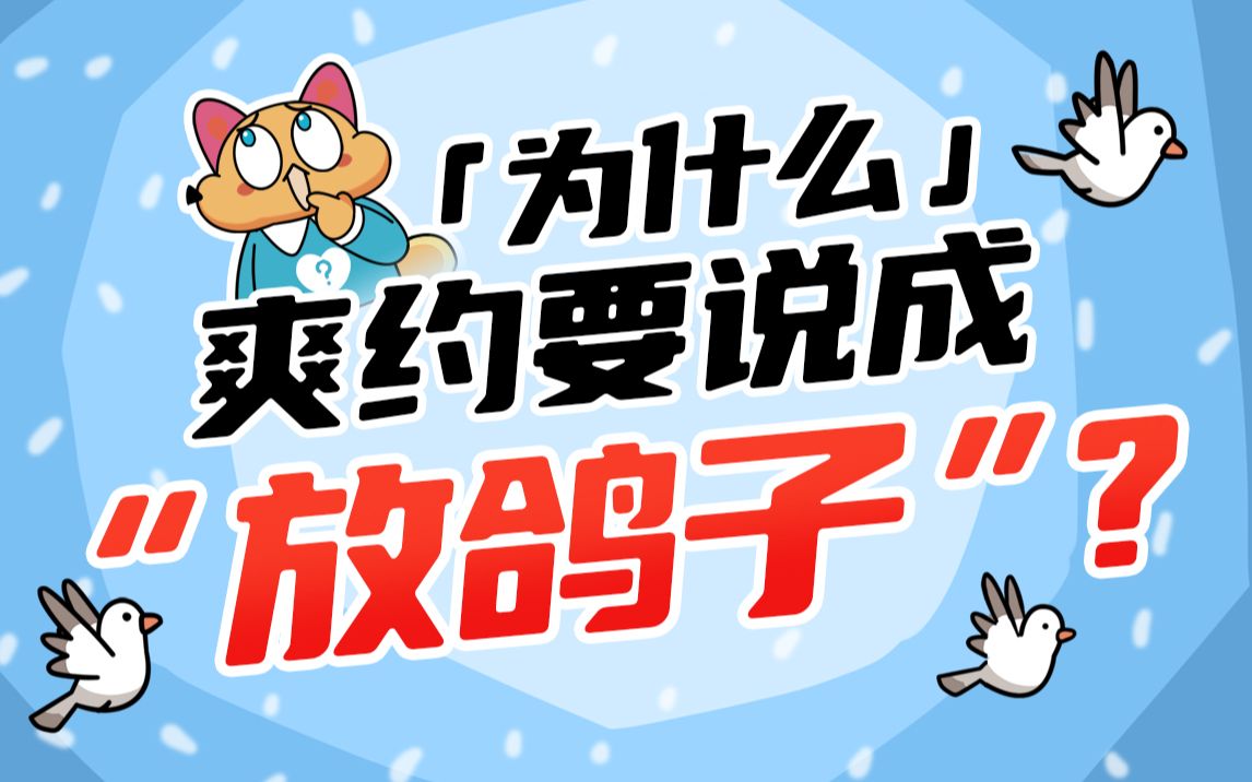 今日好奇:以前「放鸽子」居然是骗婚的意思!?哔哩哔哩bilibili