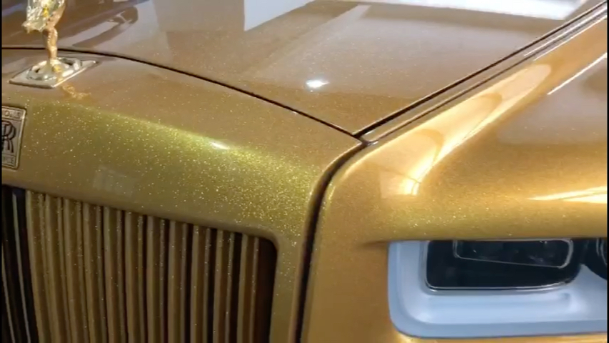 驰越世纪特效漆汽车漆金葱金全车改色涂料