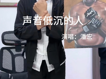 潘宏ai翻唱声音低沉的人哔哩哔哩bilibili