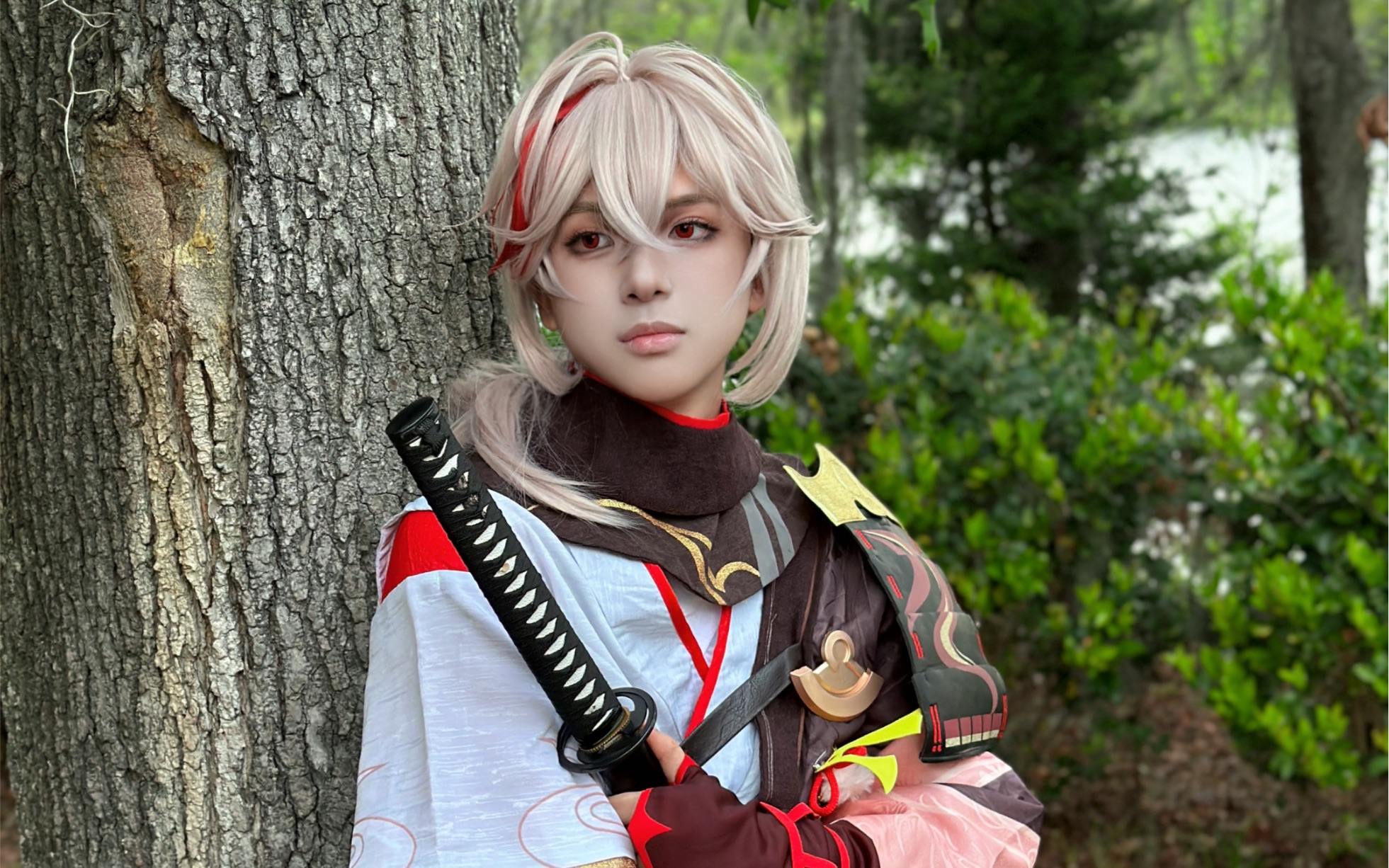 【枫原万叶cos】我的名字是枫原万叶 游历四方的浪人