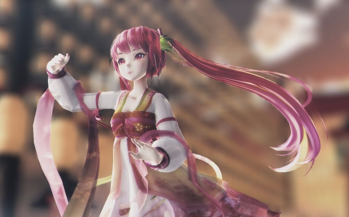 【东方栀子mmd】◆礼仪之邦◆[汉服lolita-桃]