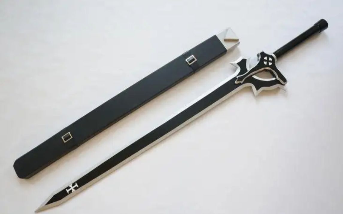 【刀剑神域】阐释者——最简单基础的武器模型制作【3d建模】_哔哩