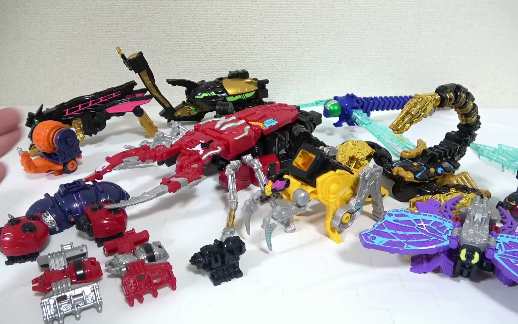 mix - stalkerスタルケル——15合体—dx 超级战队虫王战队—传说超