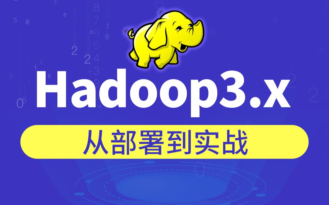 尚硅谷大数据Hadoop 3.x（入门搭建+安装调优） - 哔哩哔哩