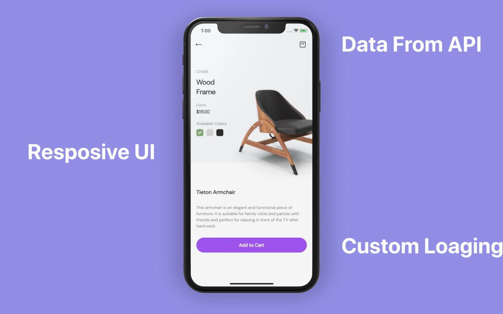 Flutter实战教程 Furniture App  Responsive Flutter UI  Speed Code哔哩哔哩bilibili