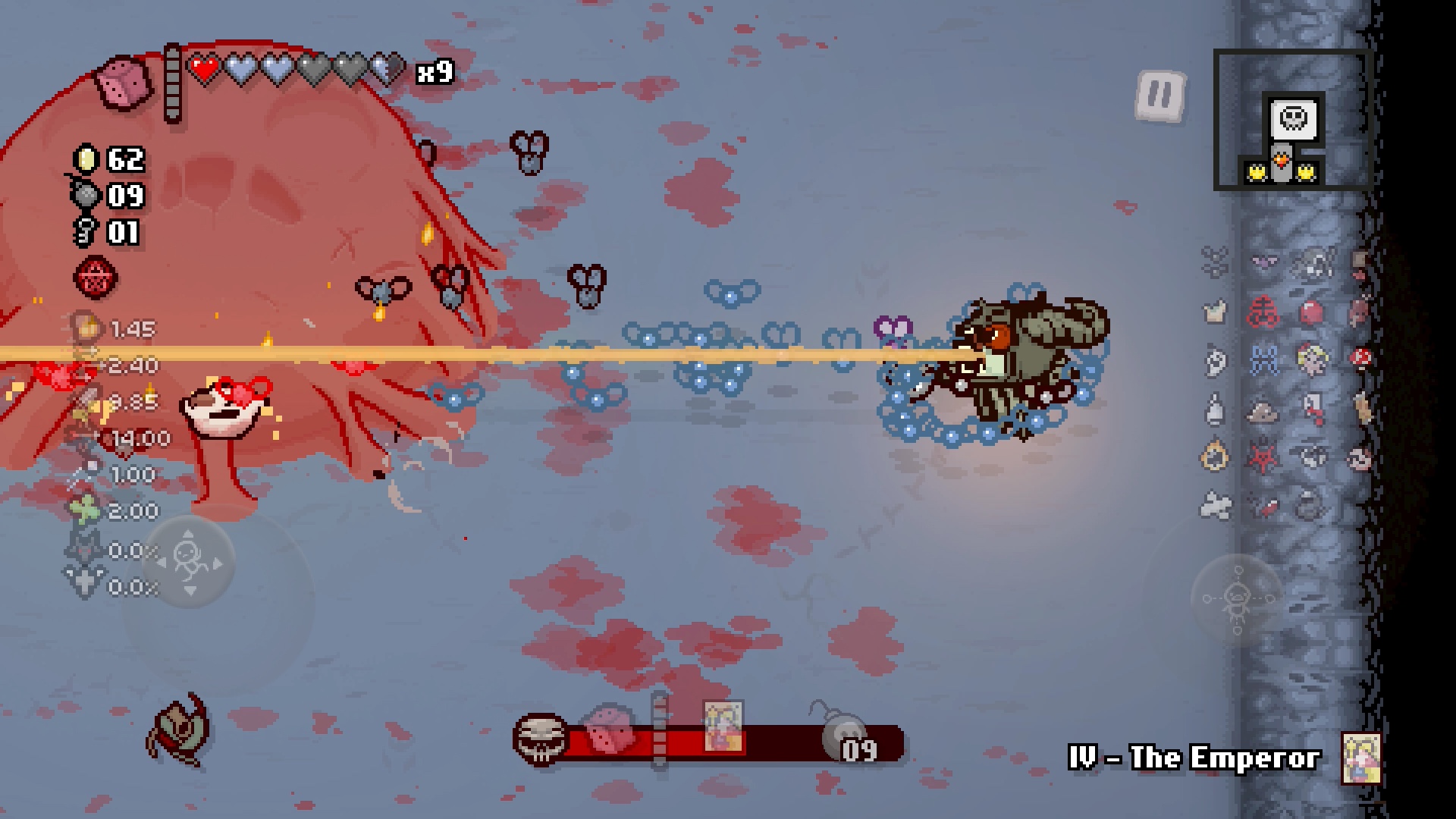 以撒的结合ios版hush首次击破