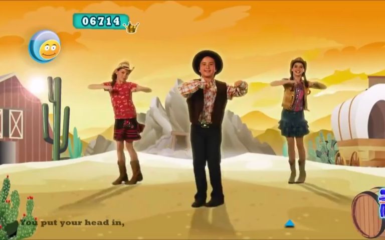 [图]少儿英语歌曲 Just Dance Kids 2 The Hokey Pokey课前热身