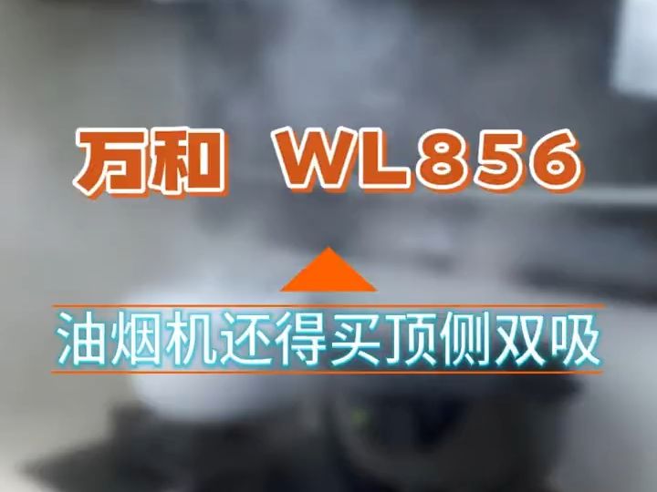 油烟机不用纠结买顶吸和侧吸了,直接看万和顶侧双吸油烟机!哔哩哔哩bilibili