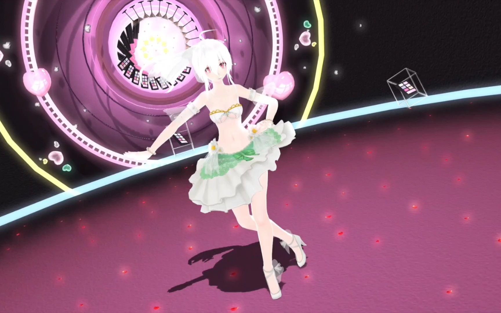 [mmd弱音]tda_茶花缤纷_haku