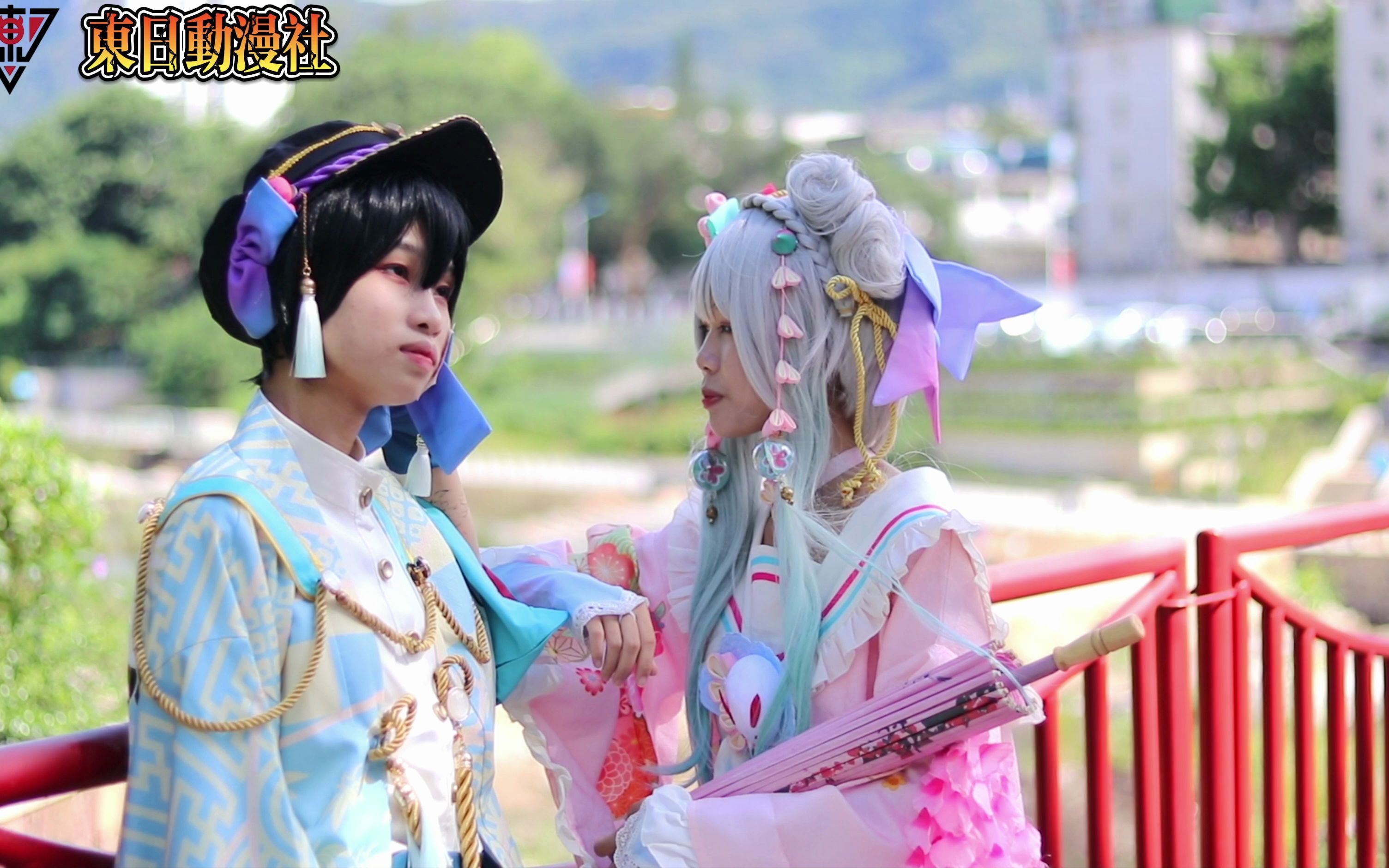 学校东日动漫社cos地缚少年花子君