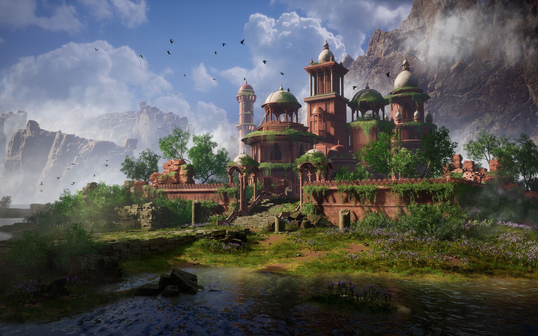 ue4 风格化失落神庙