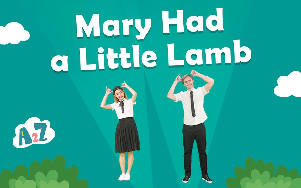 [图]爱乐奇天才英语GE1U4 Mary Had a Little Lamb