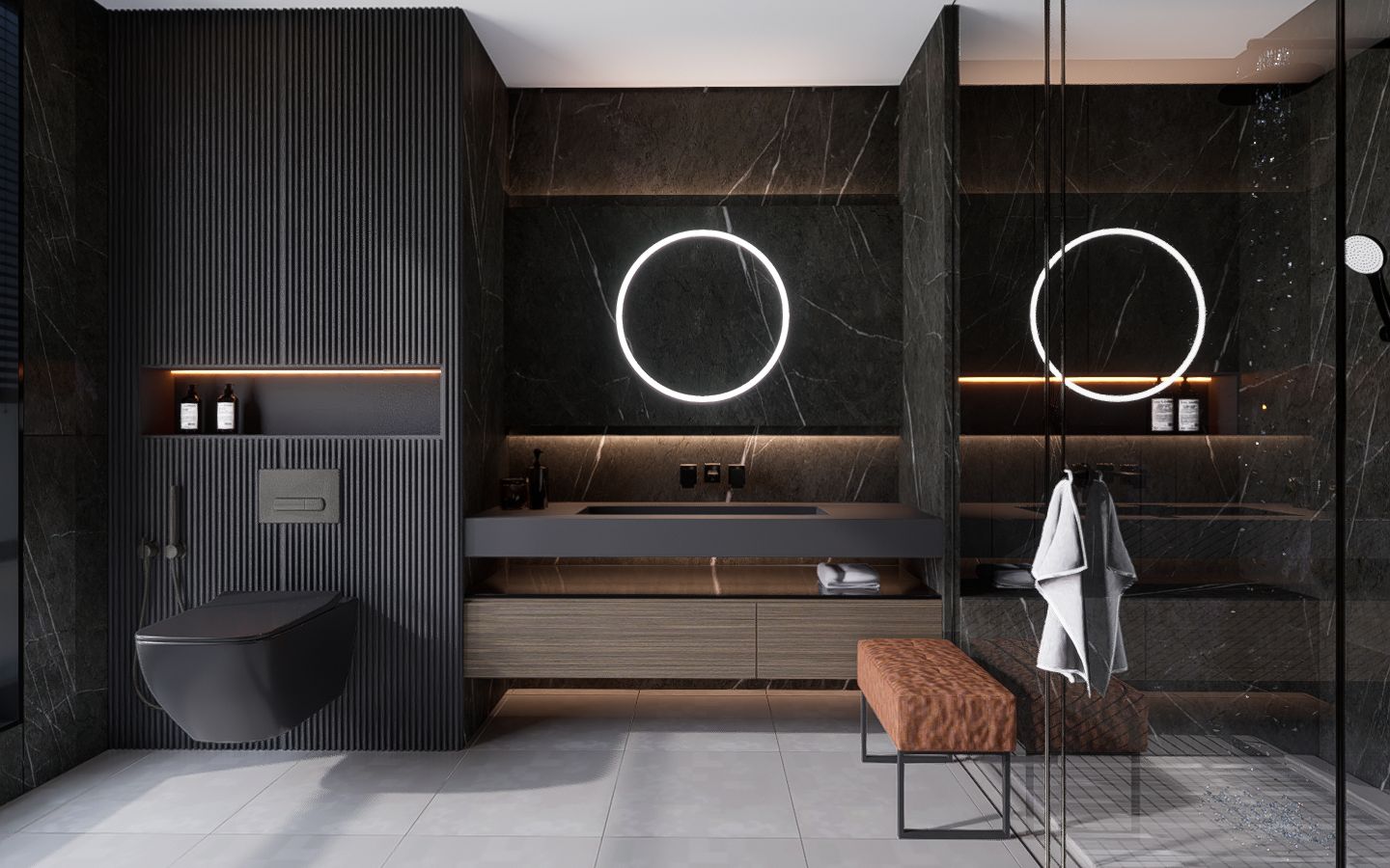 卫生间渲染-2小练习