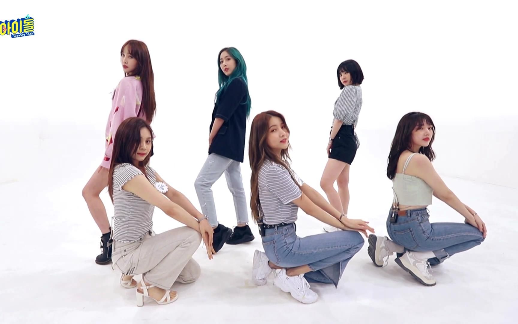 【gfriend】190703 一周的偶像《热带夜》舞台官方cut