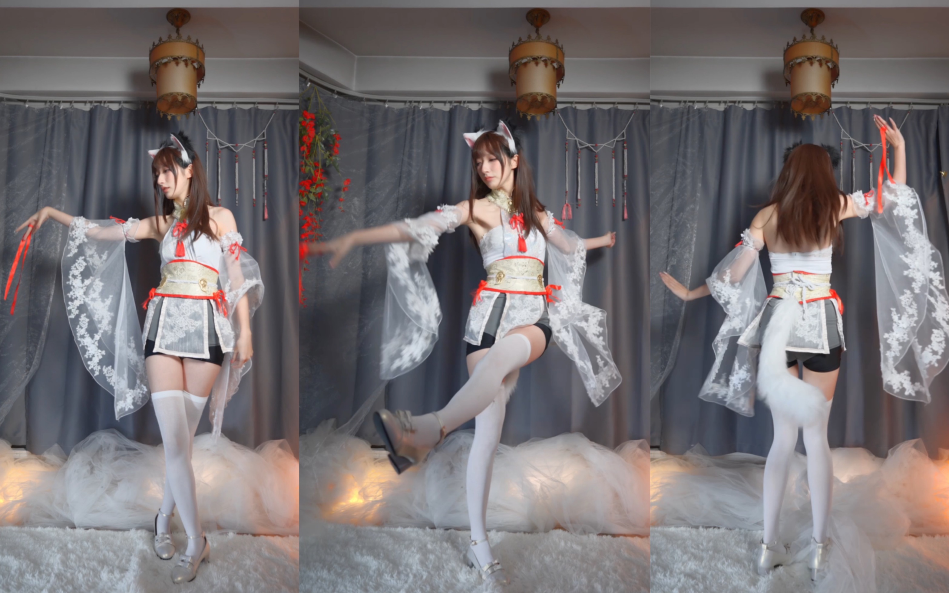 【4k】桃源恋歌~超近距离的176白丝胡桃爱你