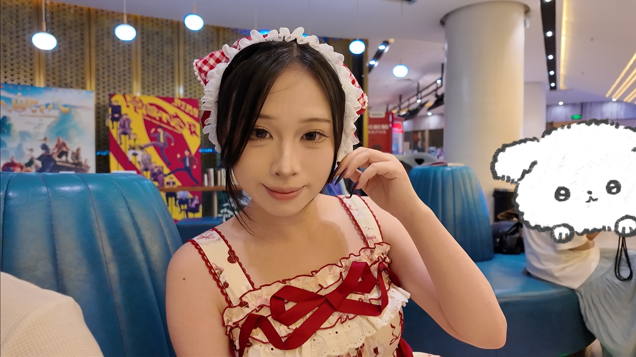 有个可爱的妹妹邀请你去吃放纵餐是什么体验……
