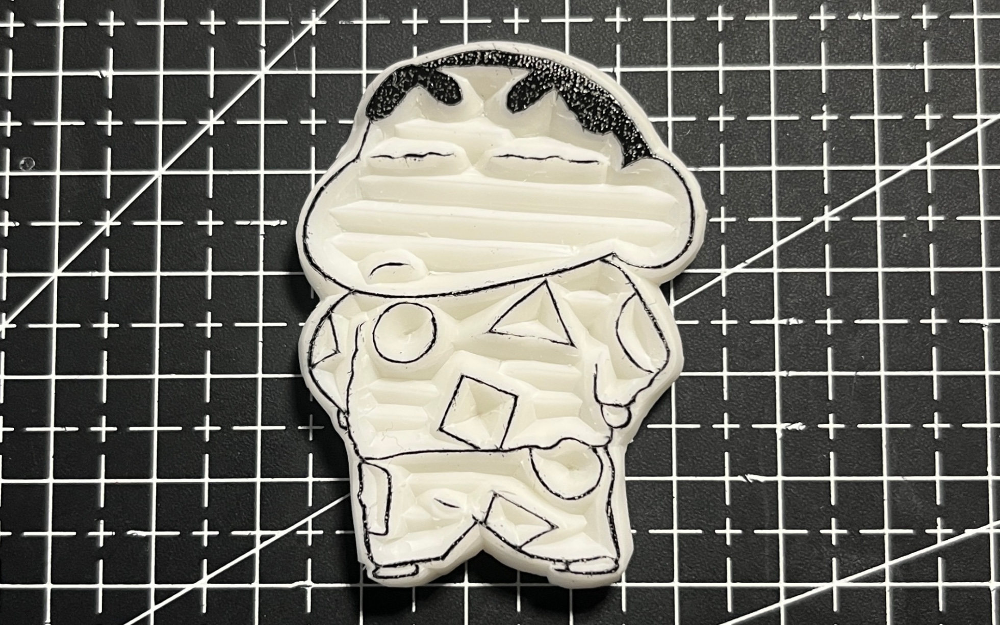 【橡皮章】搓衣板|蜡笔小新