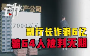 下载视频: 【还原】农商行一副行长诈骗6亿始末：伪造“过桥”骗64人 终审获无期