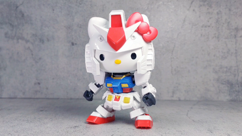 hellokitty&元祖高达联名套装细节测评,颜值即是正义?