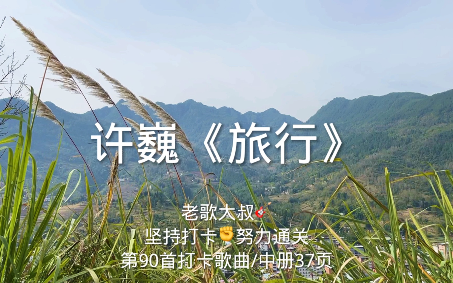吉他弹唱《旅行》许巍经典老歌,多少人听完就辞职了