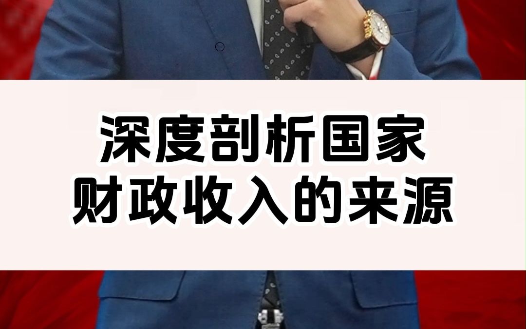 深度剖析国家财政收入的来源哔哩哔哩bilibili