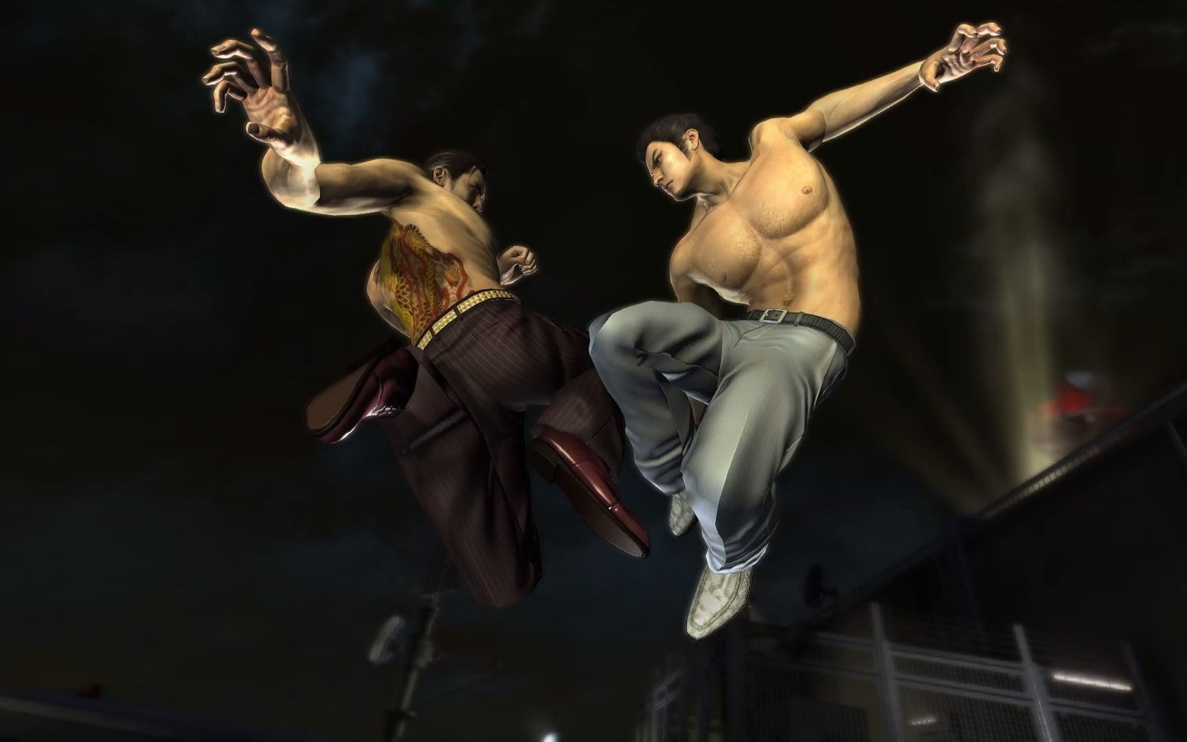 【如龙3】初见hard难度开荒峰义孝最终战_哔哩哔哩_bilibili