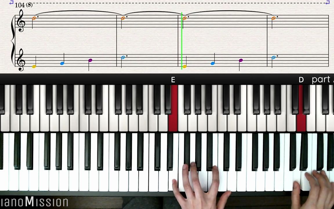 [图]-Real Piano Tutorial- SPRING DAY- CHERRY BLOSSOMS - YOU with sheets