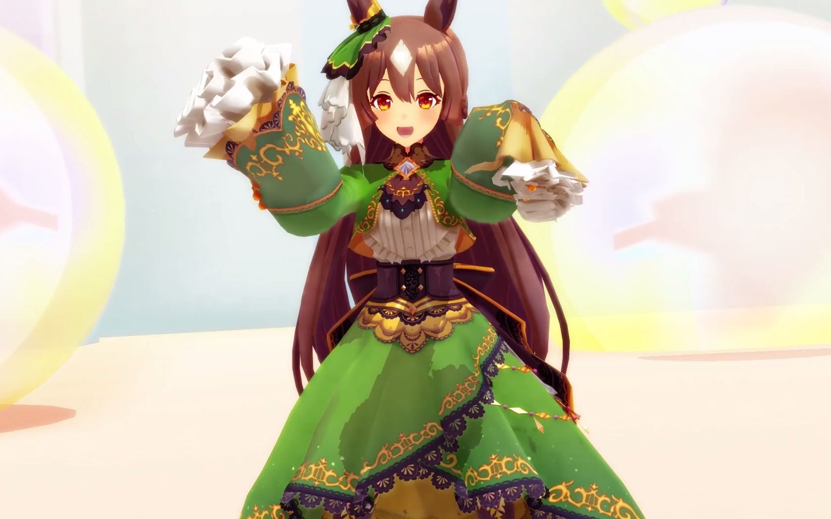 【赛马娘mmd】里见光钻 - おねがいダーリン