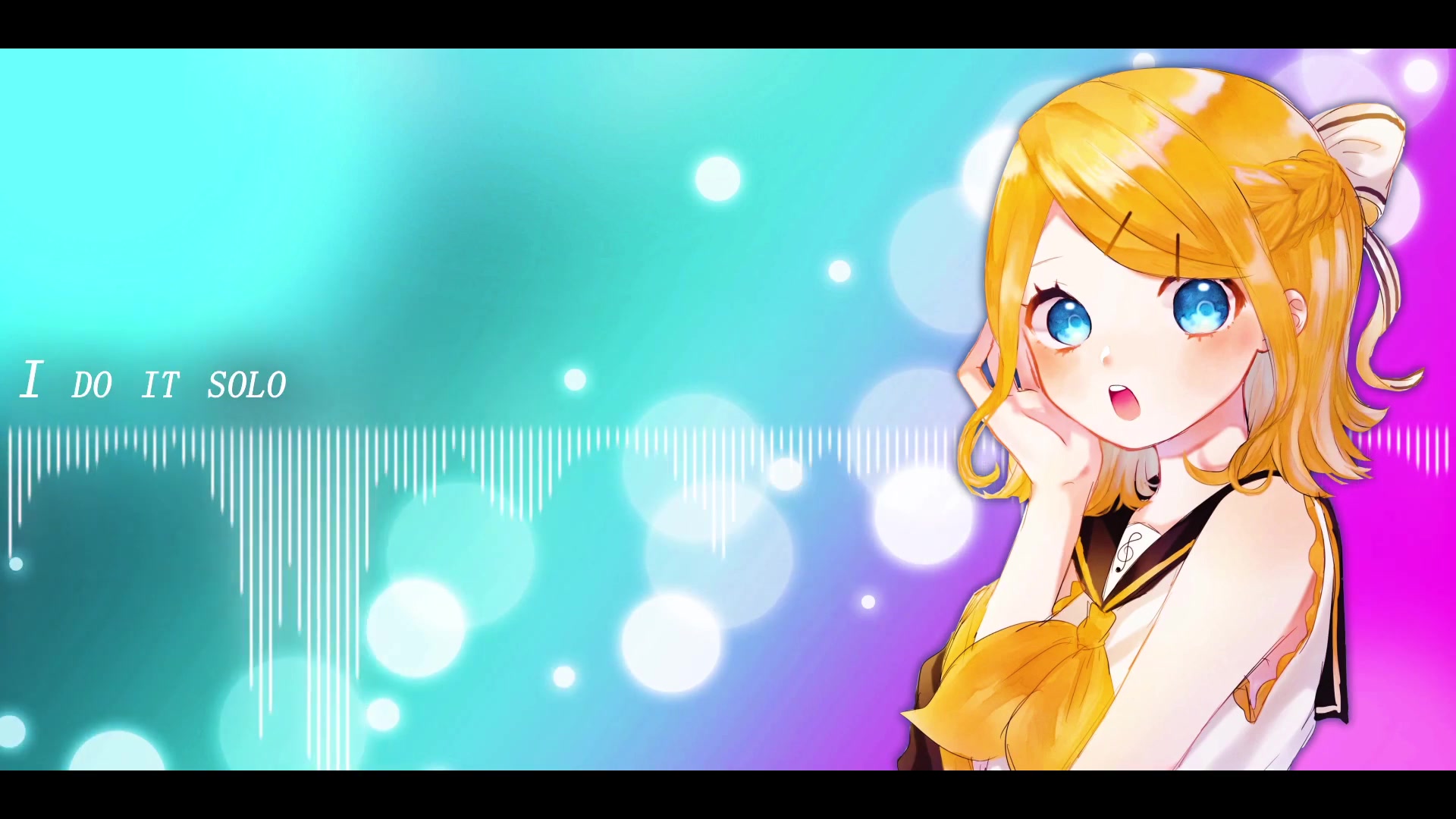 [图]【Kagamine Rin V2】 Solo (Clean Bandit) 【VOCALOID Cover】