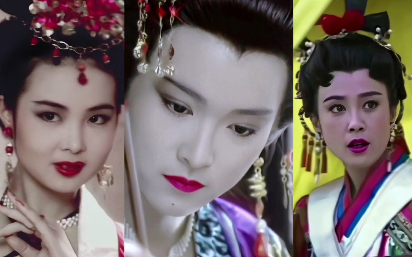 《唐太宗李世民》顶级三美最美瞬间:吉儿回眸,丽华出井,无垢写字