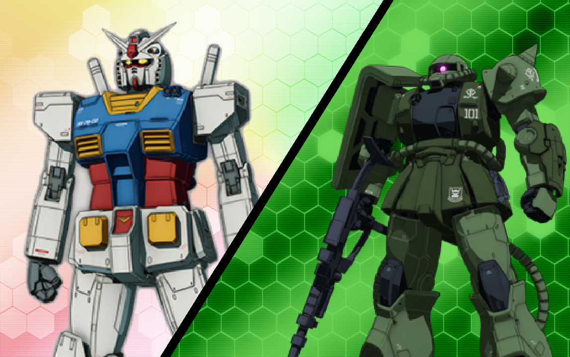 【mugen】初代高达 vs 扎古ii x2_哔哩哔哩 (゜-゜)つロ 干杯~-bili