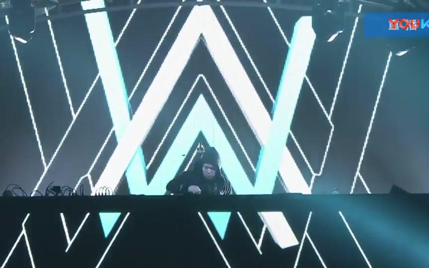 【AW!】Alan Walker  风暴电音节2017哔哩哔哩bilibili