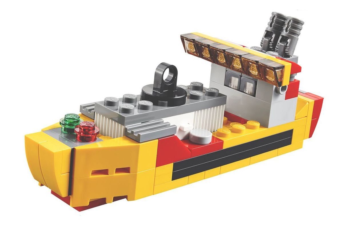 乐高lego 31029 创意百变3合1 货轮 2015速拼评测_哔哩哔哩 (゜-゜)つ