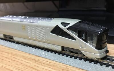 火车模型n比例四季岛火车模型开箱