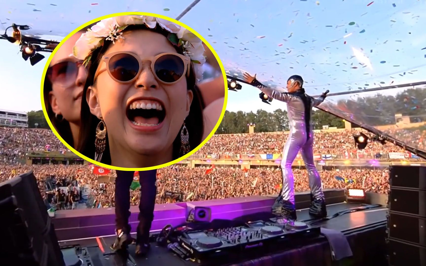 这首电音居然是人唱的?维塔斯电音节弹舌演唱,现场万人齐嗨