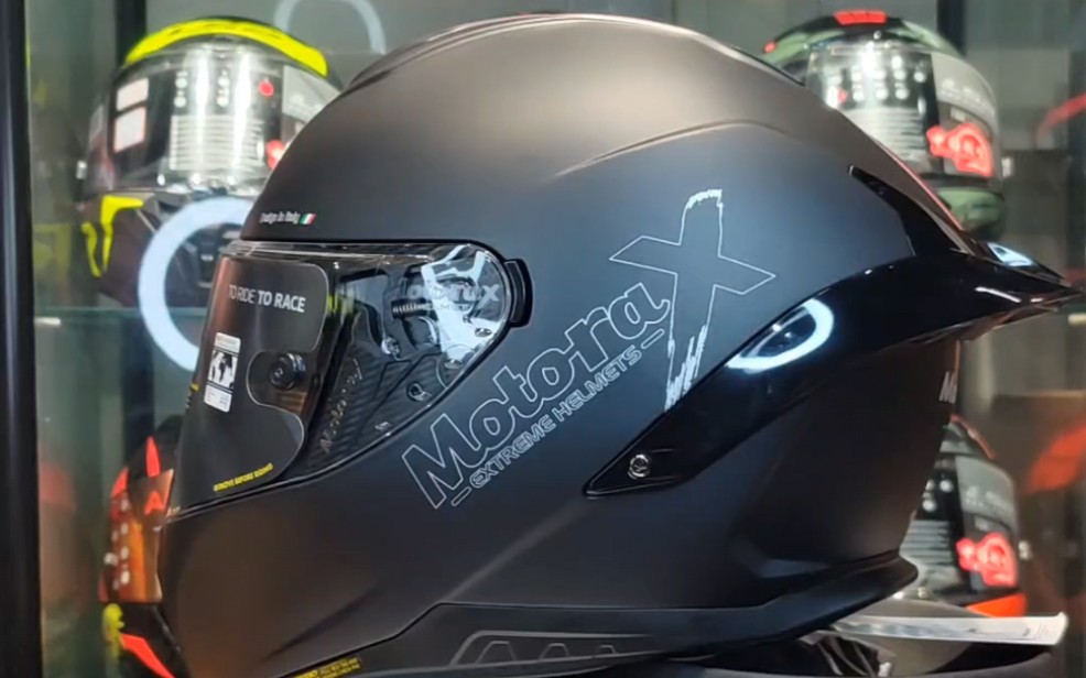 【头盔展示】摩雷士r50s 极光系列~极光黑 哑光色